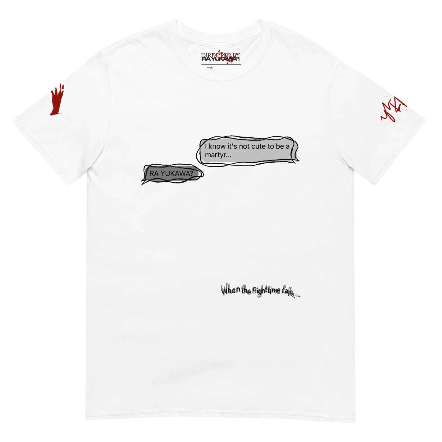 I Know It’s Not Cute To Be A Martyr Text Tee (Tatted)