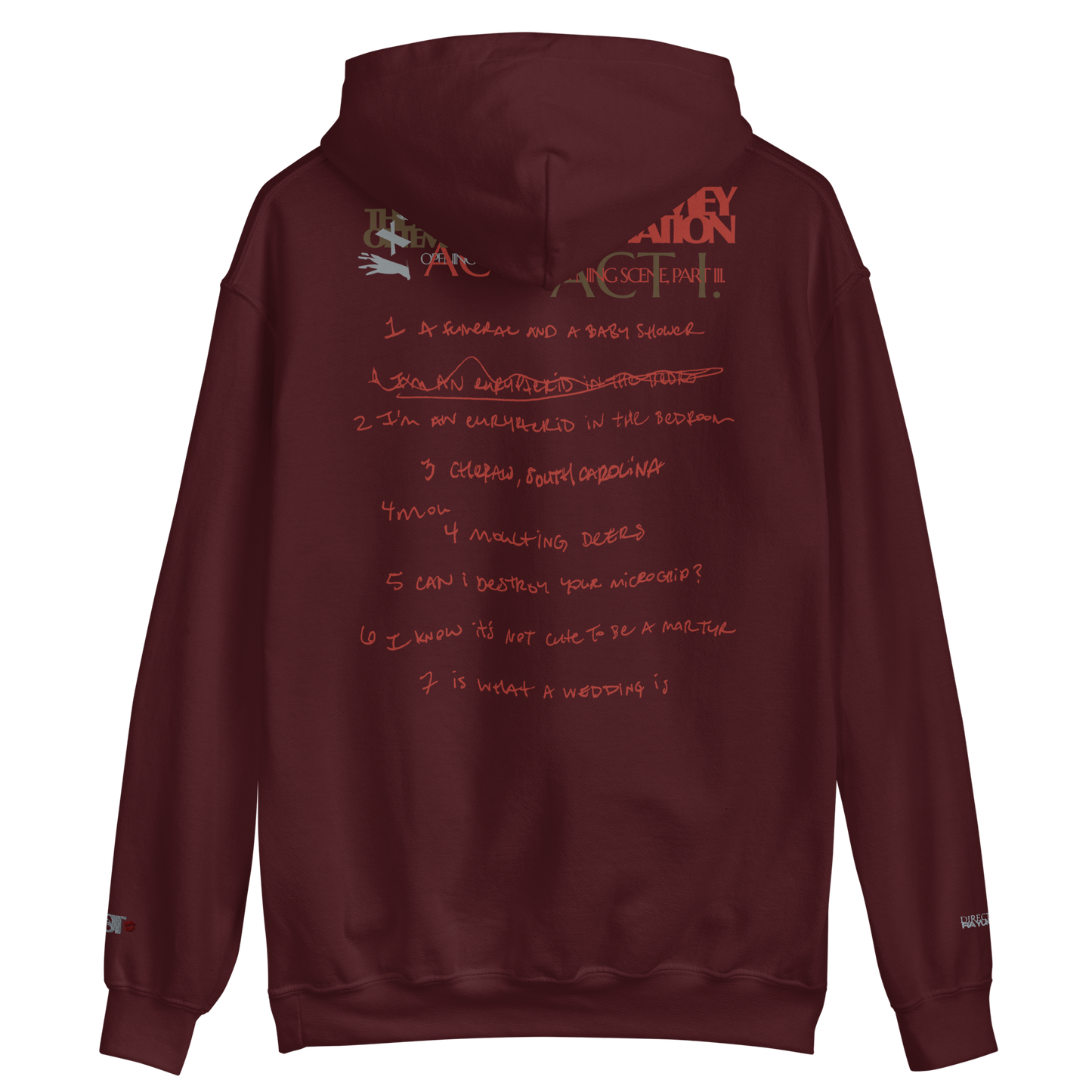 ASH MARRYING MUD UNSCRIPTED HOODIE (VERS. I)